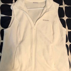 White Columbia Vest